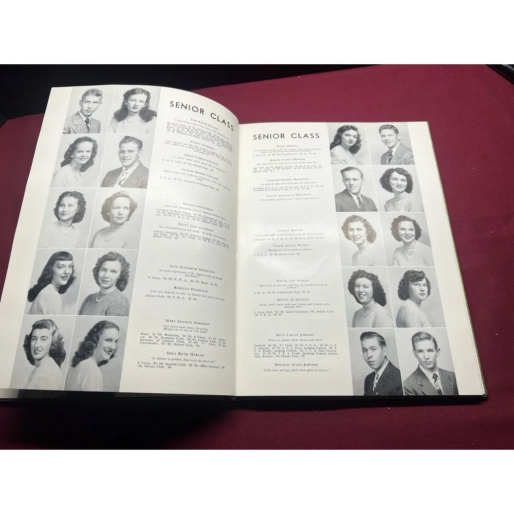 1949 The Signal Yearbook‎ Central High School Columbia, Tennessee